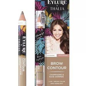 EYLURE x THALIA Brow Contour Champagne & Rose Shimmer 2-1 Color